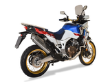 HP CORSE Honda CRF1000L Africa Twin Slip-on Exhaust "4-Track R Satin" (EU homologated) – Accessories in the 2WheelsHero Motorcycle Aftermarket Accessories and Parts Online Shop