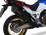 HP CORSE Honda CRF1000L Africa Twin Slip-on Exhaust "SPS Carbon Black" (EU homologated) – Accessories in the 2WheelsHero Motorcycle Aftermarket Accessories and Parts Online Shop