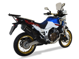 HP CORSE Honda CRF1000L Africa Twin Slip-on Exhaust "SPS Carbon Black" (EU homologated) – Accessories in the 2WheelsHero Motorcycle Aftermarket Accessories and Parts Online Shop