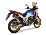 HP CORSE Honda CRF1000L Africa Twin Slip-on Exhaust "SPS Carbon Satin" (EU homologated) – Accessories in the 2WheelsHero Motorcycle Aftermarket Accessories and Parts Online Shop