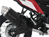 HP CORSE Yamaha Tenere 700 Slip-on Exhaust "4-Track R Short Black" (EU homologated) – Accessories in the 2WheelsHero Motorcycle Aftermarket Accessories and Parts Online Shop