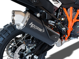 HP CORSE KTM Adventure / Super Adventure (13/20) Slip-on Exhaust "4-Track R Black" (EU homologated) – Accessories in the 2WheelsHero Motorcycle Aftermarket Accessories and Parts Online Shop