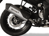 HP CORSE Suzuki DL1000 V-Strom (17/19) Slip-on Exhaust "SPS Carbon Satin" (EU homologated) – Accessories in the 2WheelsHero Motorcycle Aftermarket Accessories and Parts Online Shop