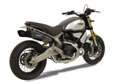 HP CORSE Ducati Scrambler 1100 Dual Slip-on Exhaust "Hydroform Short Black" (racing) – Accessories in the 2WheelsHero Motorcycle Aftermarket Accessories and Parts Online Shop