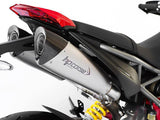 HP CORSE Ducati Hypermotard 950 Slip-on Exhaust "Evoxtreme 260 Satin" (EU homologated) – Accessories in the 2WheelsHero Motorcycle Aftermarket Accessories and Parts Online Shop