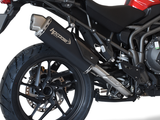 HP CORSE Triumph Tiger 1200 (18/21) Slip-on Exhaust "4-Track R Black" (EU homologated) – Accessories in the 2WheelsHero Motorcycle Aftermarket Accessories and Parts Online Shop