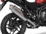 HP CORSE Triumph Tiger 1200 (18/21) Slip-on Exhaust "4-Track R Satin" (EU homologated) – Accessories in the 2WheelsHero Motorcycle Aftermarket Accessories and Parts Online Shop