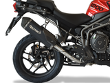 HP CORSE Triumph Tiger 1200 (18/21) Slip-on Exhaust "SPS Carbon Black" (EU homologated) – Accessories in the 2WheelsHero Motorcycle Aftermarket Accessories and Parts Online Shop