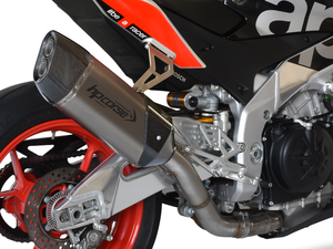 HP CORSE Aprilia RSV4 / Tuono V4 (17/18) Slip-on Exhaust "SP-3 Carbon Short Titanium" (racing) – Accessories in the 2WheelsHero Motorcycle Aftermarket Accessories and Parts Online Shop