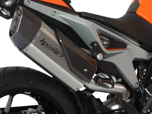 HP CORSE KTM 790 / 890 Duke Slip-on Exhaust "SP-3 Carbon Short Titanium" (EU homologated) – Accessories in the 2WheelsHero Motorcycle Aftermarket Accessories and Parts Online Shop