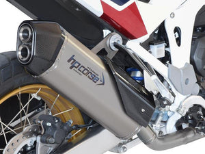 HP CORSE Honda CRF1100L Africa Twin Slip-on Exhaust "SPS Carbon Titanium" (EU homologated) – Accessories in the 2WheelsHero Motorcycle Aftermarket Accessories and Parts Online Shop