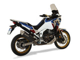 HP CORSE Honda CRF1100L Africa Twin Slip-on Exhaust "4-Track R Black" (EU homologated) – Accessories in the 2WheelsHero Motorcycle Aftermarket Accessories and Parts Online Shop