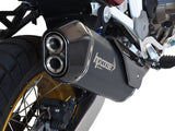 HP CORSE Honda CRF1100L Africa Twin Slip-on Exhaust "SPS Carbon Black" (EU homologated) – Accessories in the 2WheelsHero Motorcycle Aftermarket Accessories and Parts Online Shop