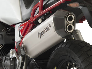 HP CORSE Moto Guzzi V85 TT (2019+) Slip-on Exhaust "SPS Carbon Titanium" (Euro 4/5) – Accessories in the 2WheelsHero Motorcycle Aftermarket Accessories and Parts Online Shop