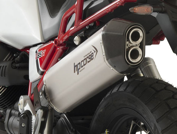 HP CORSE Moto Guzzi V85 TT (2019+) Slip-on Exhaust 