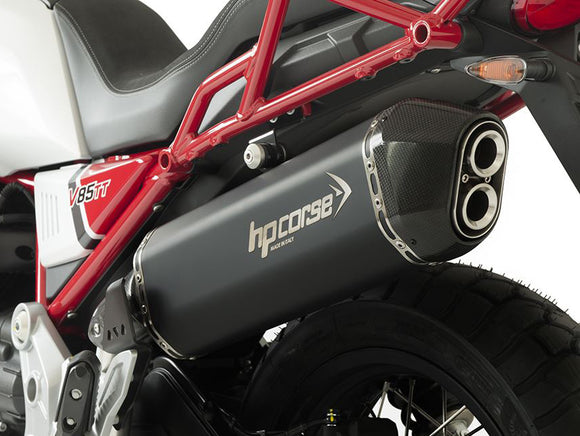 HP CORSE Moto Guzzi V85 TT (2019+) Slip-on Exhaust 