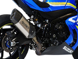 HP CORSE Suzuki GSX-R 1000 (17/20) Slip-on Exhaust "SP-3 Carbon Short 230 Titanium" (Racing) – Accessories in the 2WheelsHero Motorcycle Aftermarket Accessories and Parts Online Shop