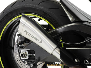 HP CORSE Suzuki GSX-R 1000 (17/20) Slip-on Exhaust "Hydroform Short R Inox Satin" (Racing) – Accessories in the 2WheelsHero Motorcycle Aftermarket Accessories and Parts Online Shop