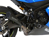 HP CORSE Suzuki GSX-R 1000 (17/20) Slip-on Exhaust "Hydroform Short R Ceramic Black" (Racing) – Accessories in the 2WheelsHero Motorcycle Aftermarket Accessories and Parts Online Shop