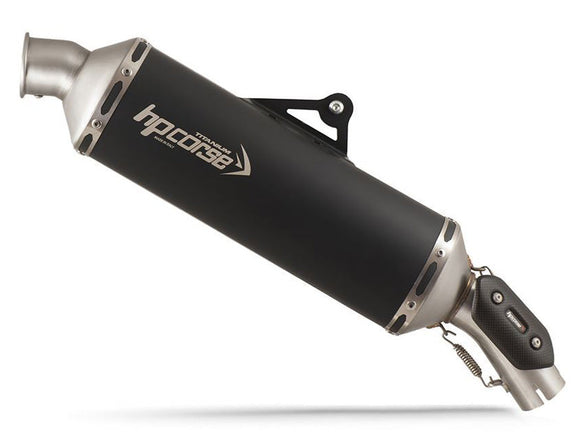 HP CORSE Aprilia Tuareg 660 (2022+) Low-mount Slip-on Exhaust 