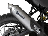 HP CORSE Ducati DesertX (2022+) Low-mount Slip-on Exhaust "SP-1 Titanium Short" (Euro 5) – Accessories in the 2WheelsHero Motorcycle Aftermarket Accessories and Parts Online Shop