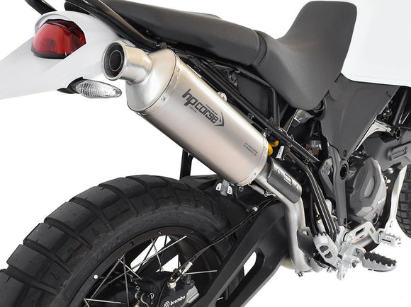 HP CORSE Ducati DesertX (2022+) High-mount Slip-on Exhaust 