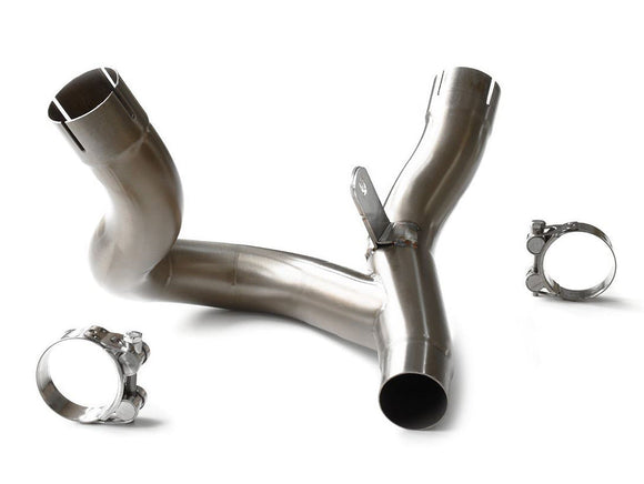 HP CORSE Ducati DesertX (2022+) 2-in-1 Exhaust Header Pipes 