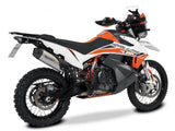 HP CORSE KTM 890 Adventure (2021+) Slip-on Exhaust "SP-1 Carbon Short Titanium" (Euro 5) – Accessories in the 2WheelsHero Motorcycle Aftermarket Accessories and Parts Online Shop