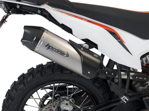 HP CORSE KTM 890 Adventure (2021+) Slip-on Exhaust "SP-1 Carbon Short Titanium" (Euro 5) – Accessories in the 2WheelsHero Motorcycle Aftermarket Accessories and Parts Online Shop