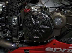 CARBON2RACE Aprilia RSV4 (09/20) Carbon Clutch Cover Protection – Accessories in the 2WheelsHero Motorcycle Aftermarket Accessories and Parts Online Shop