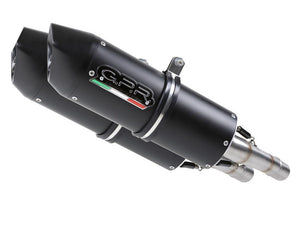 GPR Aprilia Tuono V2 Dual Slip-on Exhaust "Furore Nero" (EU homologated) – Accessories in the 2WheelsHero Motorcycle Aftermarket Accessories and Parts Online Shop