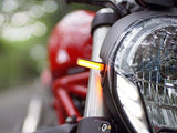 NEW RAGE CYCLES Ducati Monster 1100 Front LED Turn Signals – Accessories in the 2WheelsHero Motorcycle Aftermarket Accessories and Parts Online Shop