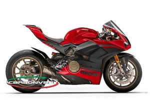 CARBONVANI Ducati Panigale V4R (19/21) Full Carbon Fairing Set (6/8 parts; Red version) – Accessories in the 2WheelsHero Motorcycle Aftermarket Accessories and Parts Online Shop