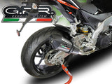 GPR Aprilia Tuono V4 1100 (17/18) Slip-on Exhaust "GPE Anniversary Poppy" – Accessories in the 2WheelsHero Motorcycle Aftermarket Accessories and Parts Online Shop