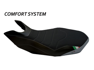 TAPPEZZERIA ITALIA Ducati Hypermotard 796/1100 Comfort Seat Cover "Medea 3" – Accessories in the 2WheelsHero Motorcycle Aftermarket Accessories and Parts Online Shop