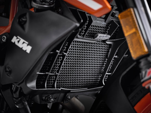 EVOTECH KTM 125 / 250 / 390 Duke (17/23) Radiator Guard – Accessories in the 2WheelsHero Motorcycle Aftermarket Accessories and Parts Online Shop