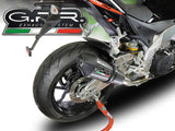 GPR Aprilia Tuono V4 1100 (15/16) Slip-on Exhaust "GPE Anniversary Poppy" – Accessories in the 2WheelsHero Motorcycle Aftermarket Accessories and Parts Online Shop