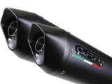 GPR Ducati SuperSport 750 Dual Slip-on Exhaust "Furore Nero" (EU homologated) – Accessories in the 2WheelsHero Motorcycle Aftermarket Accessories and Parts Online Shop