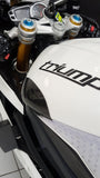 CARBON2RACE Triumph Daytona 675/R (13/17) Carbon Tank Sliders – Accessories in the 2WheelsHero Motorcycle Aftermarket Accessories and Parts Online Shop