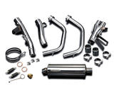 DELKEVIC Honda CB500 / CBR500R Full Exhaust System with Stubby 14" Silencer – Accessories in the 2WheelsHero Motorcycle Aftermarket Accessories and Parts Online Shop