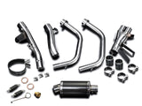 DELKEVIC Honda CB500 / CBR500R Full Exhaust System with DS70 9" Carbon Silencer – Accessories in the 2WheelsHero Motorcycle Aftermarket Accessories and Parts Online Shop