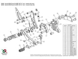 A004R - BONAMICI RACING Aprilia RSV4 / Tuono V4 (11/16) Adjustable Rearset (APRC; racing) – Accessories in the 2WheelsHero Motorcycle Aftermarket Accessories and Parts Online Shop