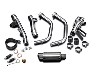 DELKEVIC Honda CB500 / CBR500R Full Exhaust System with Mini 8" Silencer – Accessories in the 2WheelsHero Motorcycle Aftermarket Accessories and Parts Online Shop