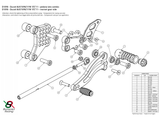 D1098 - BONAMICI RACING Ducati Superbike 848 / 1098 / 1198 (07/11) Adjustable Rearset – Accessories in the 2WheelsHero Motorcycle Aftermarket Accessories and Parts Online Shop