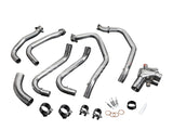 DELKEVIC Honda VFR800 Interceptor (98/01) Full Exhaust System with SL10 14" Silencer (high level) – Accessories in the 2WheelsHero Motorcycle Aftermarket Accessories and Parts Online Shop