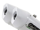 GPR Ducati Monster 1100 Dual Slip-on Exhaust "Albus Ceramic" (EU homologated) – Accessories in the 2WheelsHero Motorcycle Aftermarket Accessories and Parts Online Shop