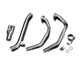 DELKEVIC Honda CRF1000L Africa Twin (16/19) Full 2-1 Exhaust System with 13.5" Titanium X-Oval Silencer – Accessories in the 2WheelsHero Motorcycle Aftermarket Accessories and Parts Online Shop