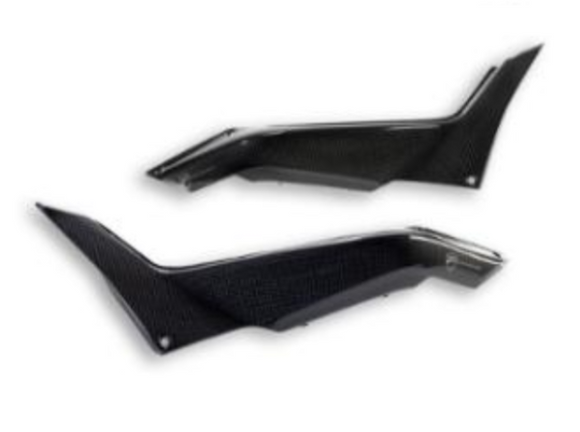 CARBONVANI Ducati Multistrada 1200 (10/14) Carbon Under Seat Side Strips – Accessories in the 2WheelsHero Motorcycle Aftermarket Accessories and Parts Online Shop