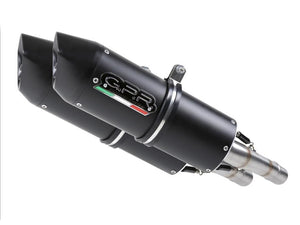 GPR Ducati SuperSport 1000 Dual Slip-on Exhaust "Furore Nero" (EU homologated) – Accessories in the 2WheelsHero Motorcycle Aftermarket Accessories and Parts Online Shop