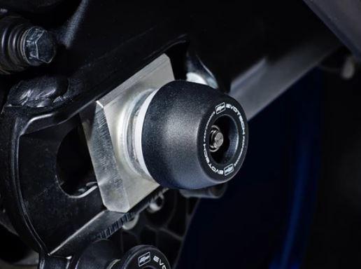 EVOTECH Yamaha FZ-10 / MT-10 / YZF-R1 (2015+) Rear Wheel Sliders – Accessories in the 2WheelsHero Motorcycle Aftermarket Accessories and Parts Online Shop